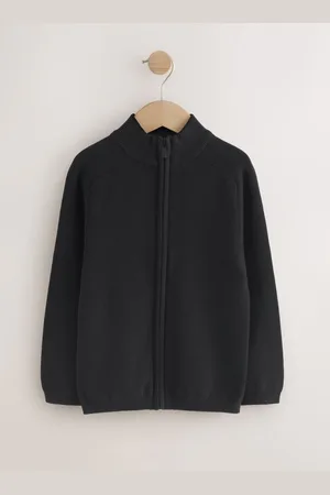 Next 100% strikket Cardigan med lynlås i bomuld (3-16år)158164cm