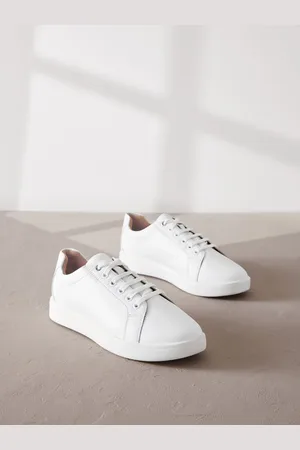 Next Signature Leather Lace-Up Trainers