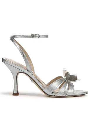 Sam Edelman Regular Fit Silver Joanna Strappy Heeled Sandals