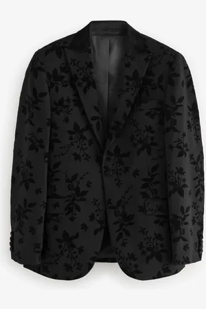 Next Blomster Velvet Tryk Blazer36 R