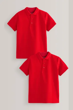 Next Cotton School Kortærmet 100% Bomuld Polo shirts (3-16år)4 år (104cm)