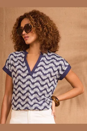Love & Roses V-Neck Jersey T-Shirt40