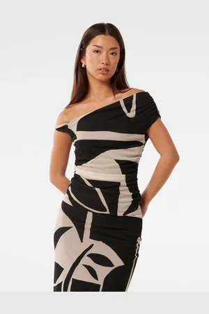 Forever New Mia Mesh Twist Side Toplarge