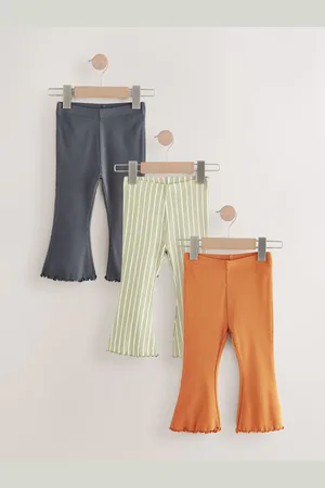 Next Ribbede Flare Leggings 3 Pakke (3mdr.-7år)116122cm