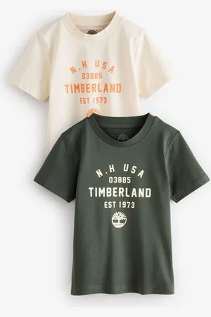 Timberland Green Logo T-Shirts 2 Pack152158cm
