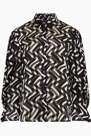 French Connection Satin Diandra Udbrændt TopL