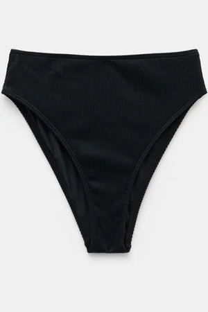 Hush Puppies Harper Høj talje Rib Bikini Underdele42