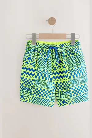 Next Printed Swim Shorts (3-16yrs)11 år (146cm)