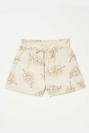 Fat Face Leaf Embroidered Short42