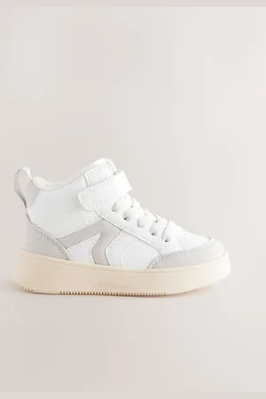 Next Touch Fastening Elastic Lace Hightop Boots