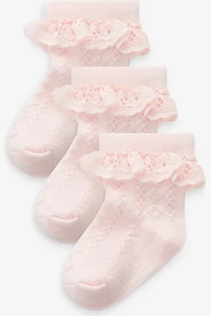 Next Lace Baby Sokker 3 Pakke1 - 2 år (80 - 92cm)