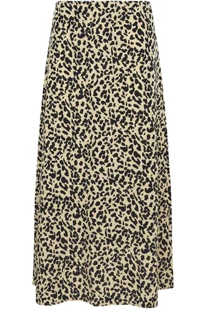 Long Tall Sally Animal Print Maxi Skirt44 Høj