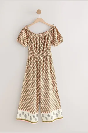 Next Off Shoulder Brede bukseben 100% Bomuld Buksedragt52