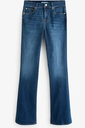 7 for all Mankind Mid Blue Bair Eco Rinsed Bootcut Flare Jeans28 R
