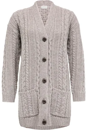 CELTIC & CO. Naturlig Cable Boyfriend CardiganXS