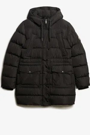 Superdry Everest Mid Length Puffer Jakke40