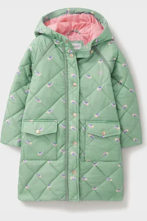 J.Crew Vandafvisende Quiltet Puffer Jakke4 - 5 år (104 - 110cm)