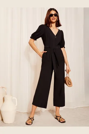 Friends Like These Pufærme Zip Front Slips Talje Buksedragt36