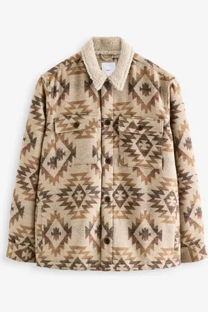 Next Teddystof foret mønster Navajo Style ShacketS