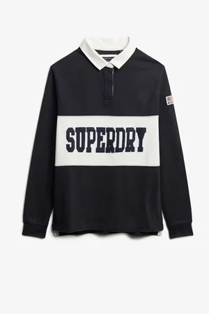 Superdry Oversized Athletic Essentials Rugby 100% Cotton Top36