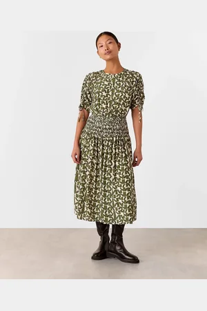 Whistles Abstract Squares Midi Dress44