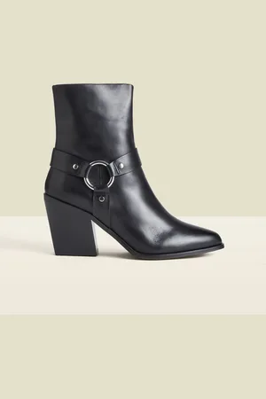 Sosandar Western Style Læder Støvlereu355