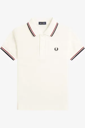 Fred Perry Kids Twin Tipped 100% Cotton Polo-skjorter5 - 6 år (110 - 116cm)
