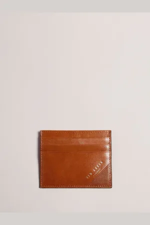 Ted Baker Raffle Embossed Corner Leather Card Holderonesize