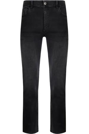 Weird Fish Edward Straight Comfort Stræk Denim Jeans32