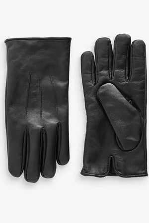 Next Leather Fleece Lined GlovesL