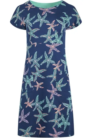 Weird Fish Tallahassee Printed 100% Organic Cotton Jersey Dress36