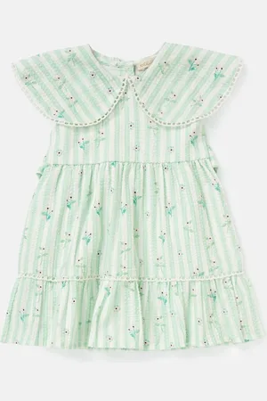 Angel & Rocket Ellery Seersucker Stripe 100% Cotton Dress2 - 3 år (92 - 98cm)