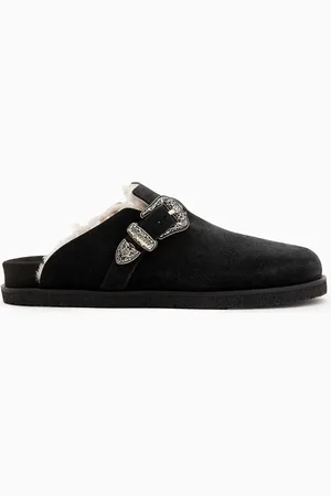 AllSaints AllSaints Carlo Shearling Mules