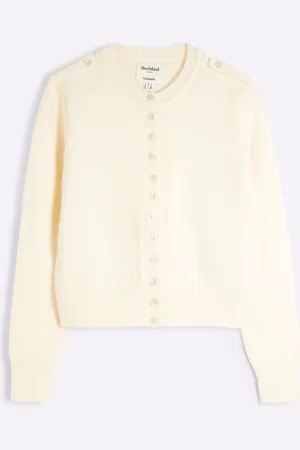 River Island Strikket Cardiganmed knap foranXS