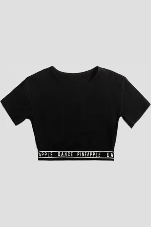 Pineapple Piger Tape Hem Afkortet T-shirt122128cm