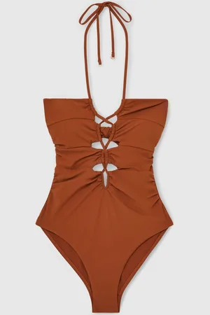 Reiss Rosella Ruched Cut-Out Swimsuit36