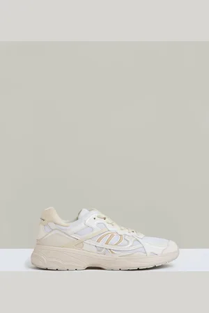 Reiss Volt Nubuck and Mesh Trainers