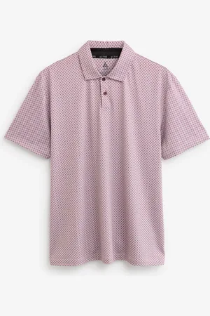 Next Active Print Golf Polo Shirt5XL