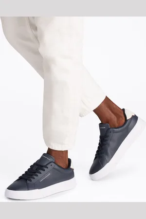 Tommy Hilfiger Court Essential Leather Trainersuk65eu40