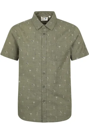 Mountain Warehouse 100% Organic Cotton Preston Illustration Mens Shirtxlarge