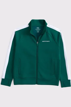 Abercrombie & Fitch Active Sports Logo Zip Up Jakke166168cm