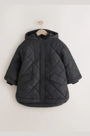 Next Shower Resistant Diamond Quilt Design with Rib Cuff Coat (3-16yrs)5 år (110cm)