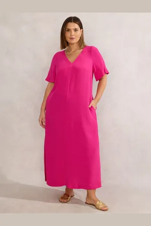 Live Unlimited London V-Neck Dress