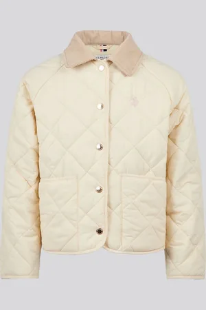 U.S. Polo Assn. U. S. Polo Assn. Girls Diamond Quilt Jacket152158cm