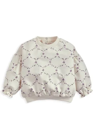 Mamas & Papas Cream Trellis Print Sweatshirt8692cm