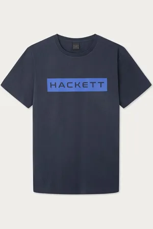 Hackett London Older Boys Blue 100% Cotton T-Shirt122128cm