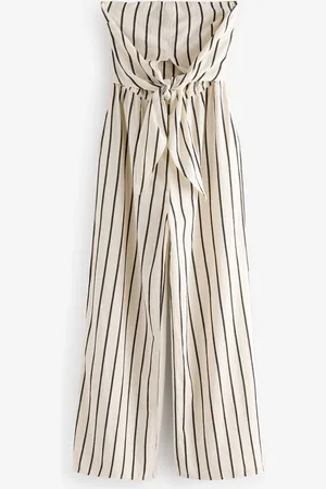 Next 100% Cotton Tie Bandeau Jumpsuit44 Høj