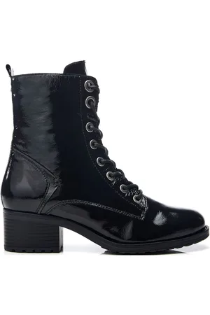 Moda In Pelle Bezzie Lace-Up Leather Ankle Boots