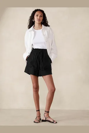 Banana Republic Hamp-Bomuld Paperbag ShortsXL