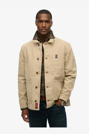 Superdry 100% Cotton Merchant Canvas Worker JakkeMiddel